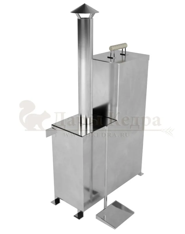 Печь погружная для купели фурако с дровяным отоплением